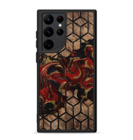 Galaxy S22 Ultra Wood Phone Case - Rodger (Pattern, 811081)