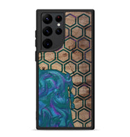 Galaxy S22 Ultra Wood Phone Case - Sim (Pattern, 811083)