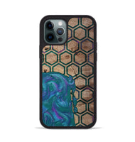 iPhone 12 Pro Wood Phone Case - Sim (Pattern, 811083)