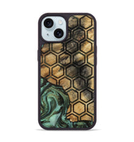 iPhone 15 Wood Phone Case - Aurelia (Pattern, 811084)