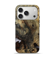 iPhone 17 Pro Wood Live Edge Phone Case - Azariah (Wood Burl, 811128)