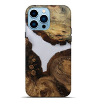 iPhone 14 Pro Max Wood Live Edge Phone Case - Rhianna (Clear, 811134)