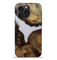 iPhone 16 Pro Max Wood Live Edge Phone Case - Rhianna (Clear, 811134)