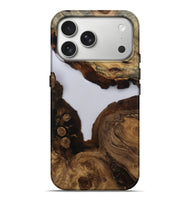 iPhone 17 Pro Max Wood Live Edge Phone Case - Rhianna (Clear, 811134)