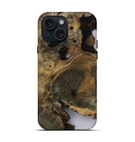 iPhone 15 Wood Live Edge Phone Case - Leesa (Clear, 811135)