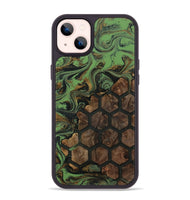 iPhone 14 Plus Wood Phone Case - Aliza (Pattern, 811162)