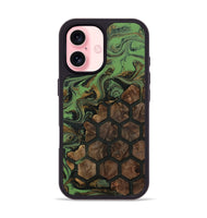 iPhone 16 Wood Phone Case - Aliza (Pattern, 811162)