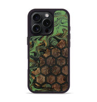 iPhone 16 Pro Wood Phone Case - Aliza (Pattern, 811162)