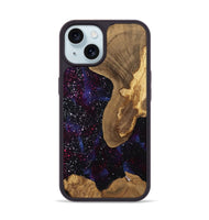 iPhone 15 Wood Phone Case - Glenna (Cosmos, 811168)