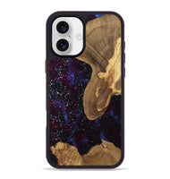 iPhone 16 Plus Wood Phone Case - Glenna (Cosmos, 811168)