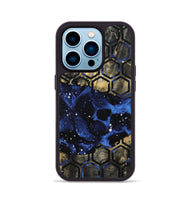 iPhone 14 Pro Wood Phone Case - Mozelle (Pattern, 811169)