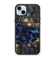 iPhone 15 Plus Wood Phone Case - Mozelle (Pattern, 811169)