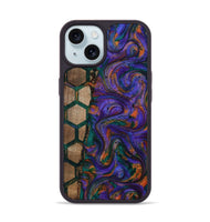 iPhone 15 Wood Phone Case - Danny (Pattern, 811194)