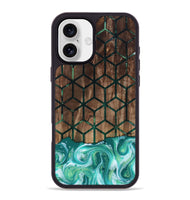 iPhone 16 Plus Wood Phone Case - Tad (Pattern, 811195)