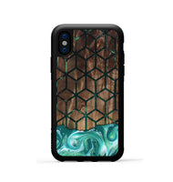 iPhone Xs Wood Phone Case - Tad (Pattern, 811195)