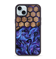 iPhone 15 Plus Wood Phone Case - Treva (Pattern, 811196)