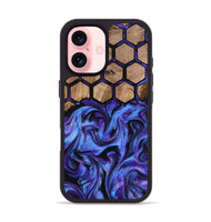 iPhone 16 Wood Phone Case - Treva (Pattern, 811196)