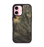 iPhone 16 Wood Phone Case - Billye (Wood Burl, 811207)