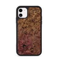 iPhone 11 Wood Phone Case - Onyx (Wood Burl, 811208)