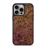 iPhone 15 Pro Max Wood Phone Case - Onyx (Wood Burl, 811208)