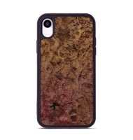 iPhone Xr Wood Phone Case - Onyx (Wood Burl, 811208)