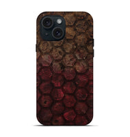iPhone 15 Wood Live Edge Phone Case - Shana (Pattern, 811213)