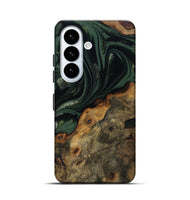Galaxy S26 Wood Live Edge Phone Case - Zakai (Green, 811235)