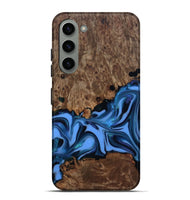 Galaxy S23 Plus Wood Live Edge Phone Case - Dorris (Blue, 811447)