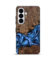 Galaxy S26 Wood Live Edge Phone Case - Dorris (Blue, 811447)