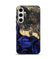 Galaxy S25 Wood Live Edge Phone Case - Dania (Blue, 811449)