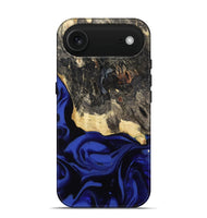 iPhone 17 Air Wood Live Edge Phone Case - Dania (Blue, 811449)