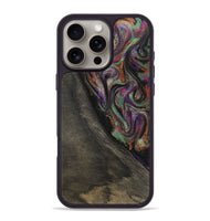 iPhone 16 Pro Max Wood Phone Case - Cher (Green, 811478)