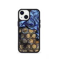 iPhone 13 mini Wood Phone Case - Tea (Pattern, 811501)