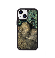 iPhone 13 mini Wood Phone Case - Sonji (Green, 811667)