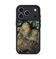 iPhone 17 Pro Wood Phone Case - Sonji (Green, 811667)