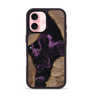iPhone 16 Wood Phone Case - Quincy (Cosmos, 811709)