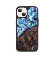 iPhone 14 Wood Phone Case - Berta (Pattern, 811734)