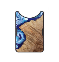 Alloy Wood Wallet - Adah (Blue, 811742)