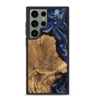 Galaxy S23 Ultra Wood Phone Case - Dayna (Blue, 811745)