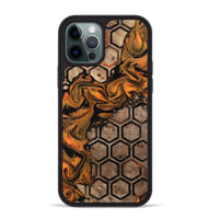 iPhone 12 Pro Max Wood Phone Case - Bulah (Pattern, 811769)