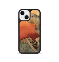 iPhone 13 mini Wood Phone Case - Trisha (Red, 811789)