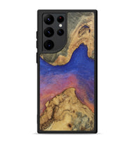 Galaxy S22 Ultra Wood Phone Case - Alfreda (Blue, 811790)