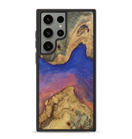 Galaxy S23 Ultra Wood Phone Case - Alfreda (Blue, 811790)