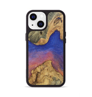 iPhone 13 Wood Phone Case - Alfreda (Blue, 811790)