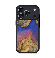 iPhone 17 Pro Wood Phone Case - Alfreda (Blue, 811790)