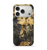 iPhone 17 Pro Wood Live Edge Phone Case - Otis (Wood Burl, 811805)
