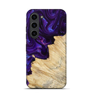 Galaxy S23 Wood Live Edge Phone Case - Merle (Purple, 811834)