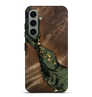Galaxy S24 Plus Wood Live Edge Phone Case - Diamond (Green, 811836)
