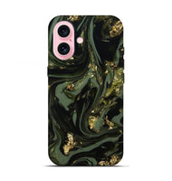 iPhone 17 ResinArt Live Edge Phone Case - Yaakov (Green, 811841)