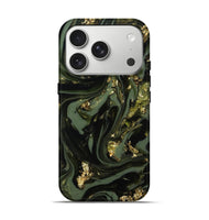 iPhone 17 Pro ResinArt Live Edge Phone Case - Yaakov (Green, 811841)